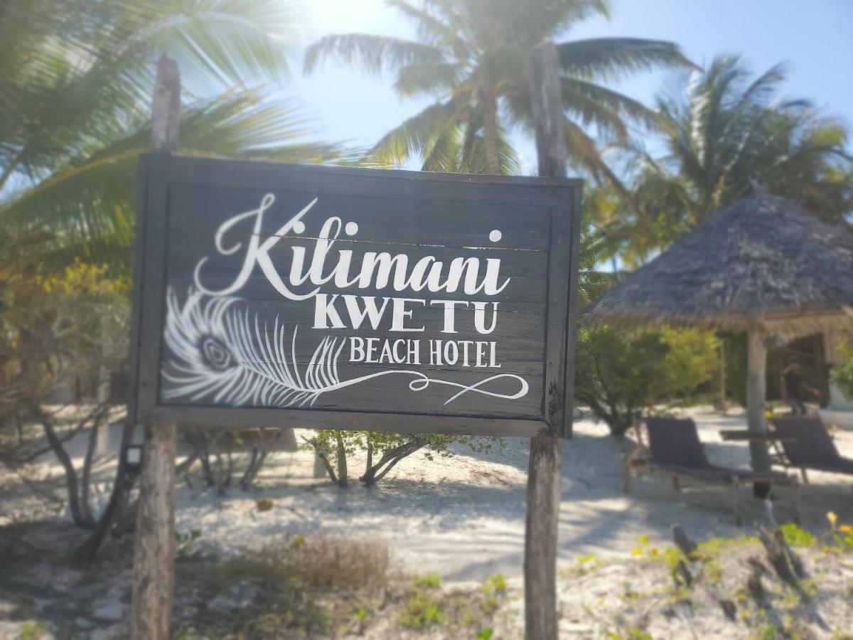 Kilimani Kwetu Beach Hotel Bwejuu Zewnętrze zdjęcie